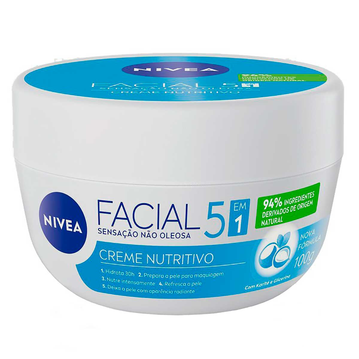 Creme Facial Nutritivo NIVEA 100g