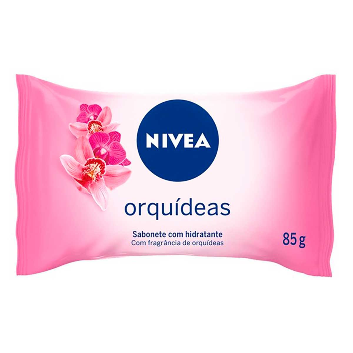 Sabonete em Barra Orquídeas NIVEA 85g