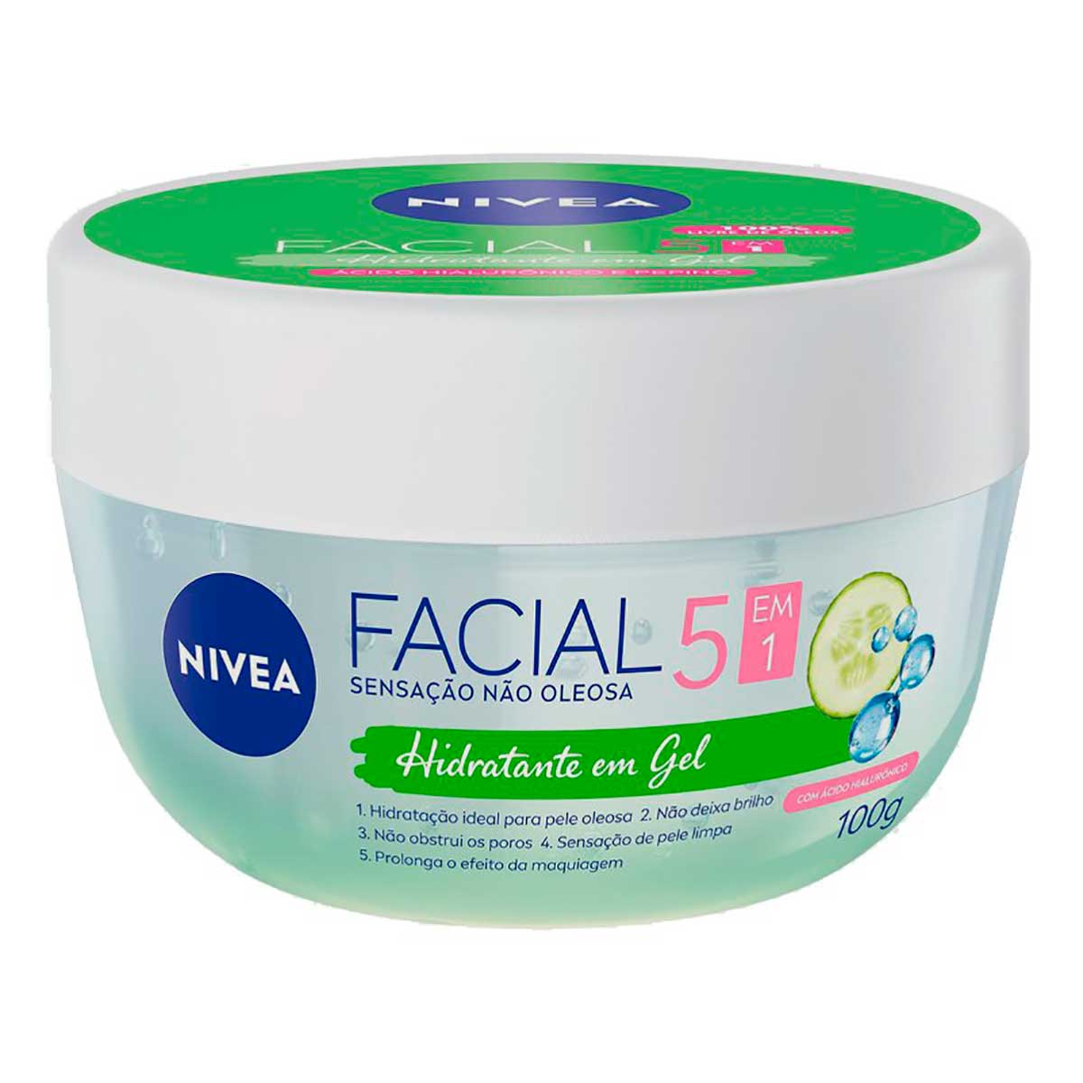 Hidratante Facial em Gel NIVEA 100g