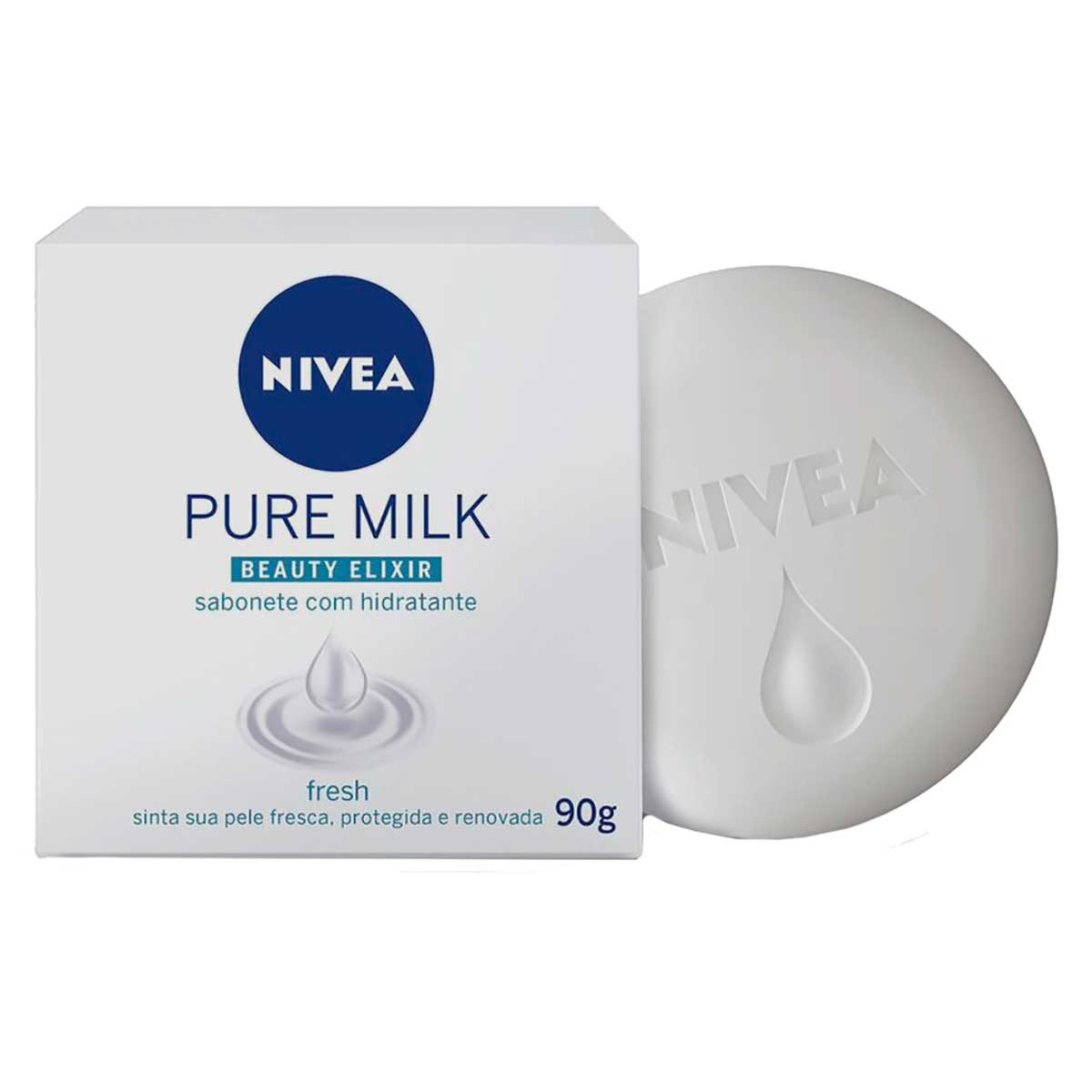 Sabonete em Barra NIVEA Pure Milk Fresh 90g