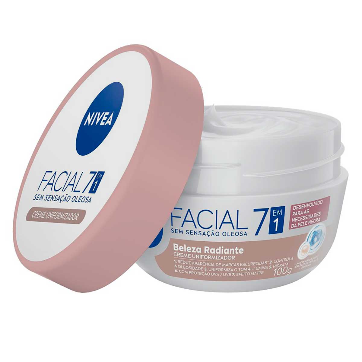 Hidratante Facial NIVEA Beleza Radiante 7 em 1 100g