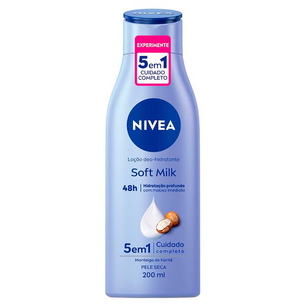 Hidratante Desodorante NIVEA Soft Milk 200ml