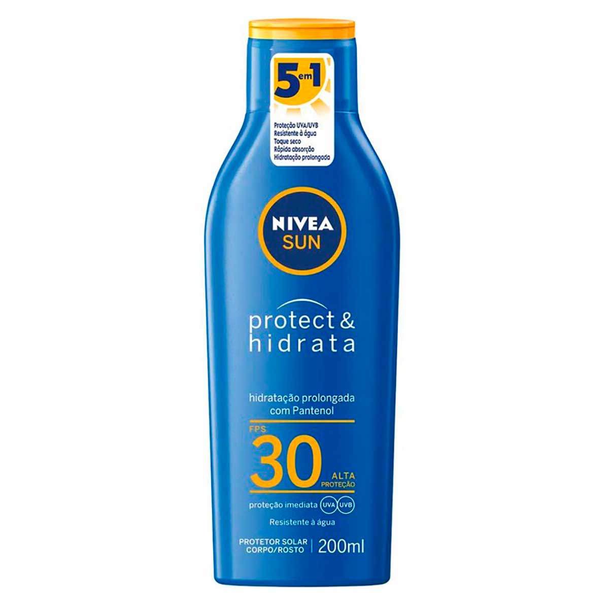 Protetor Solar Protect & Hidrata FPS 30 NIVEA SUN 200ml