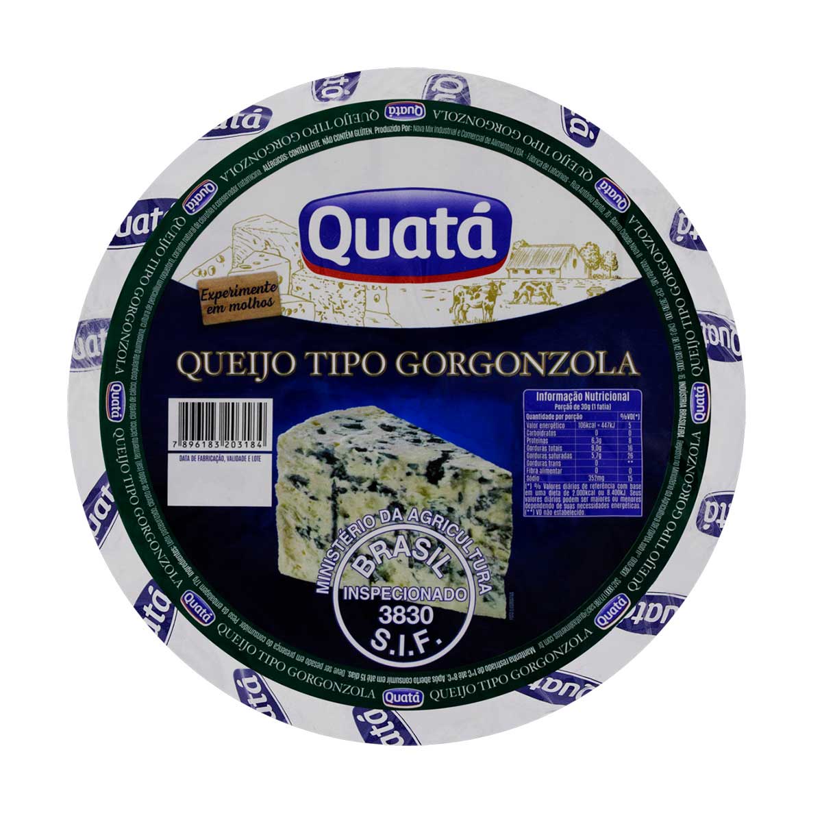 Queijo Gorgonzola Skandia Aprox. 160g