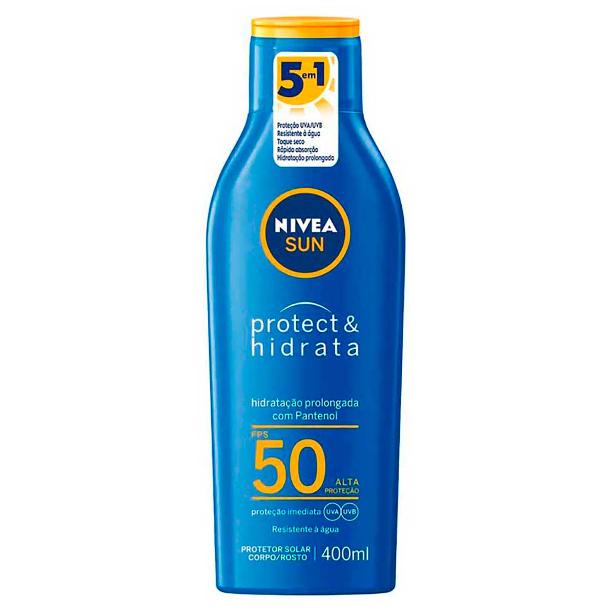 Protetor Solar Protect & Hidrata FPS 50 NIVEA SUN 400ml