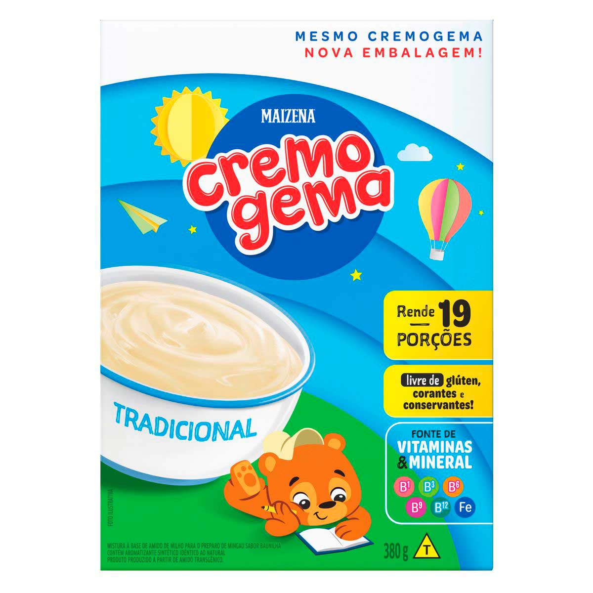 Mistura Maizena Cremogema Tradicional 380g