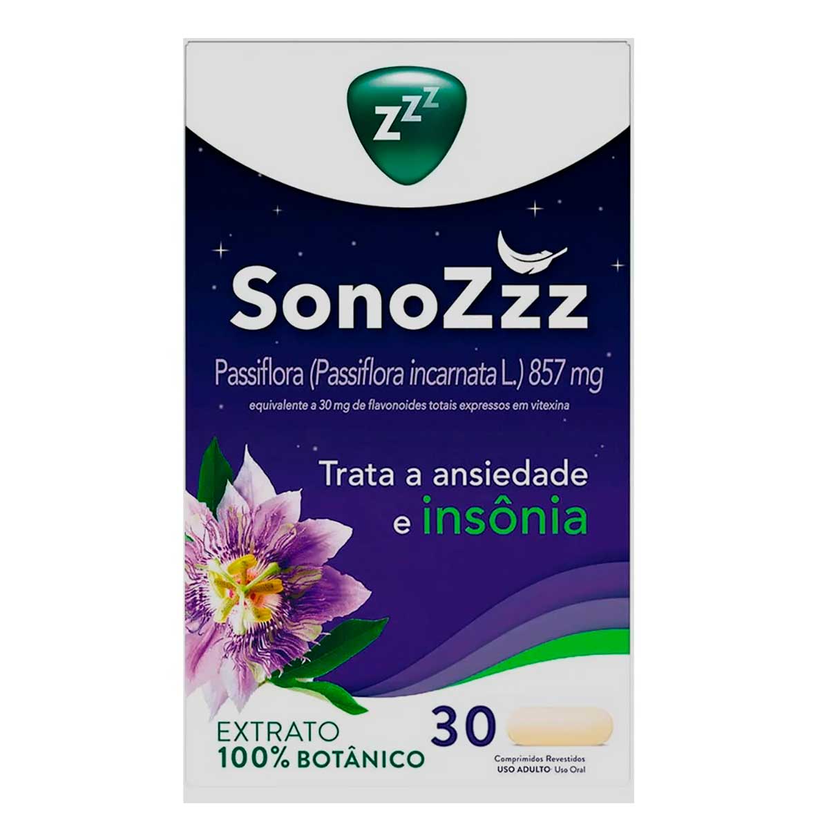 SonoZzz Passiflora 30 Comprimidos