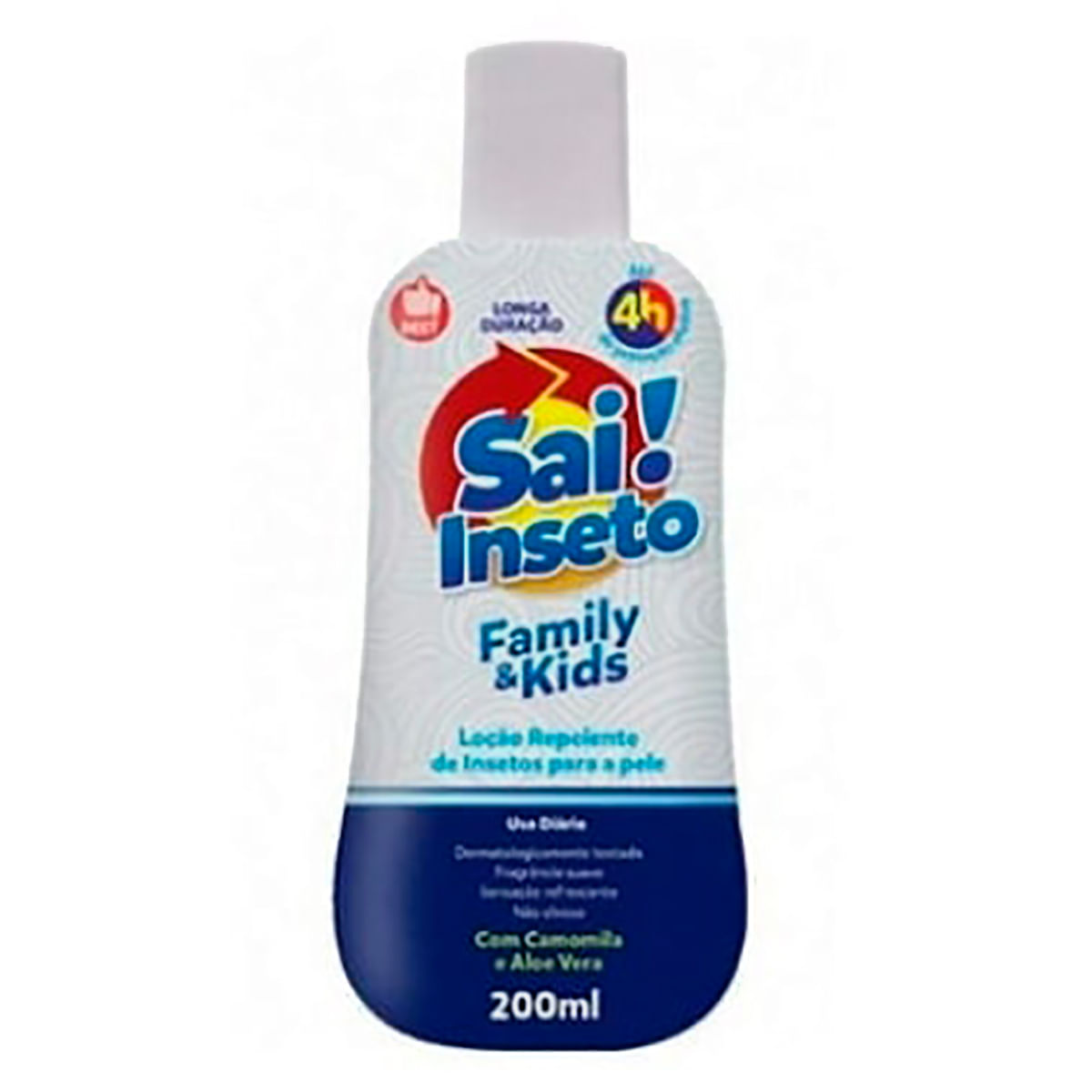 Repelente Insetos 4h Sai! Inseto Family Kids Loção 200ml