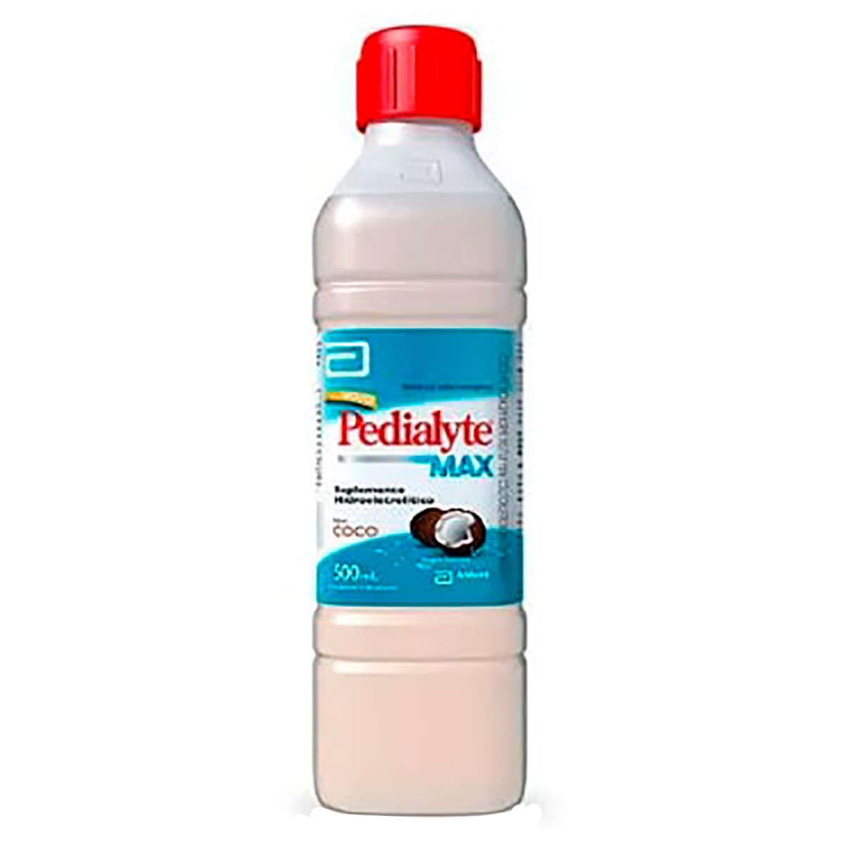 Pedialyte Max Sabor Coco Solução 500ml