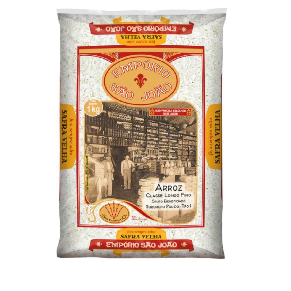 Arroz Polido Empório São João 1 Kg