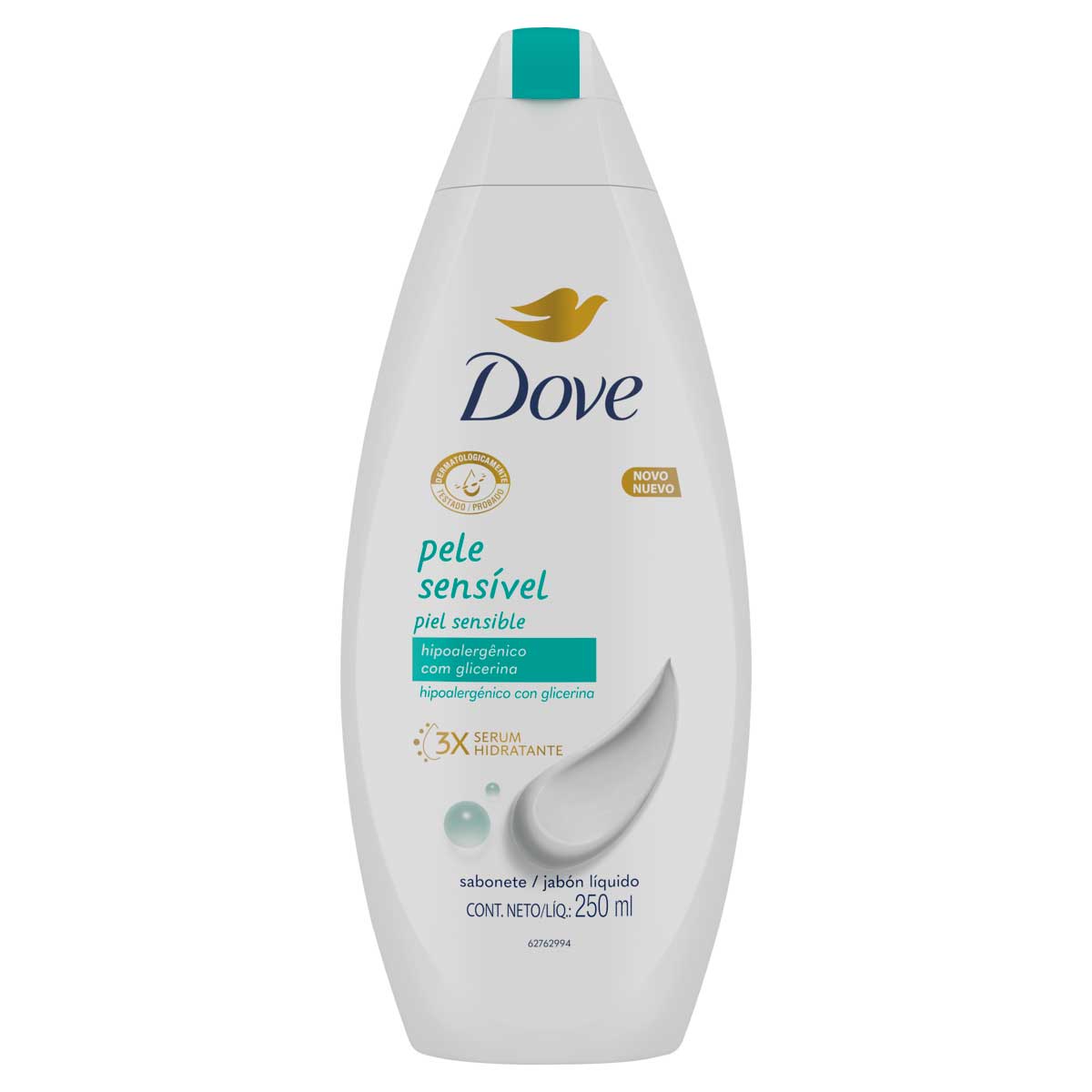 Sabonete Líquido Dove Pele Sensível 250ml