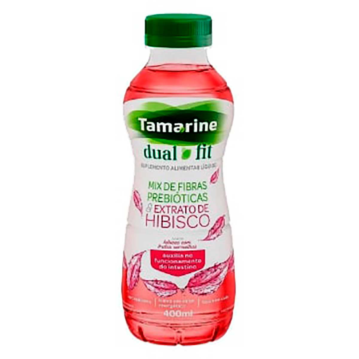 Suplemento Alimentar Líquido Tamarine Dual Sabor Hibisco com Frutas Vermelhas 400ml