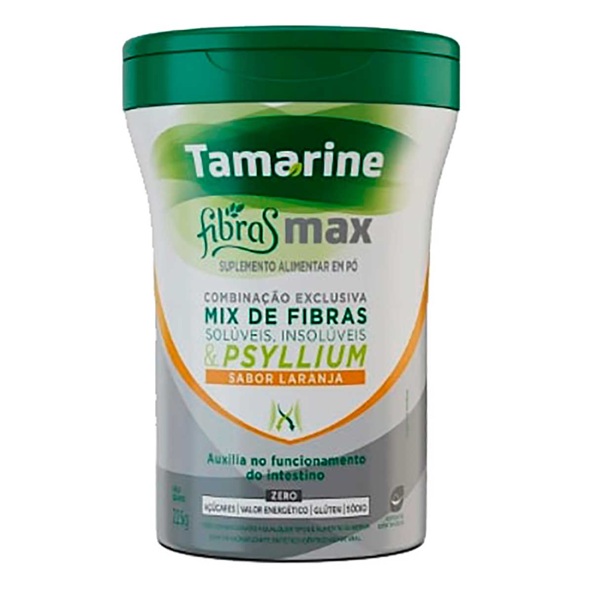 Tamarine Fibras Max em Pó Laranja Zero 225g