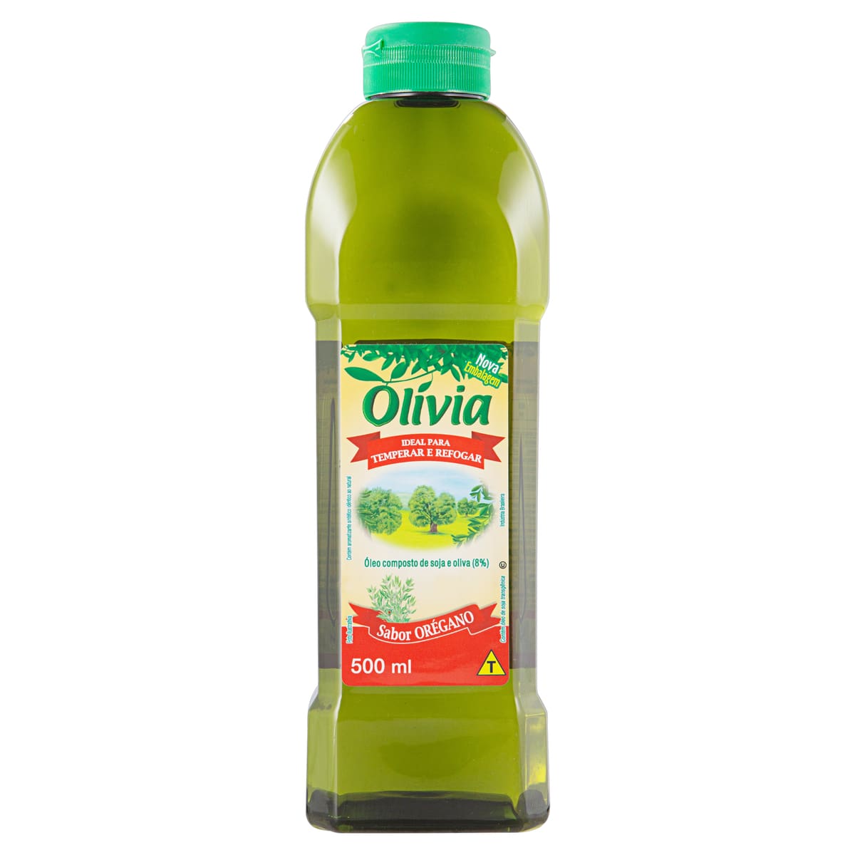 Óleo Composto de Soja e Oliva de Orégano Olívia 500ml