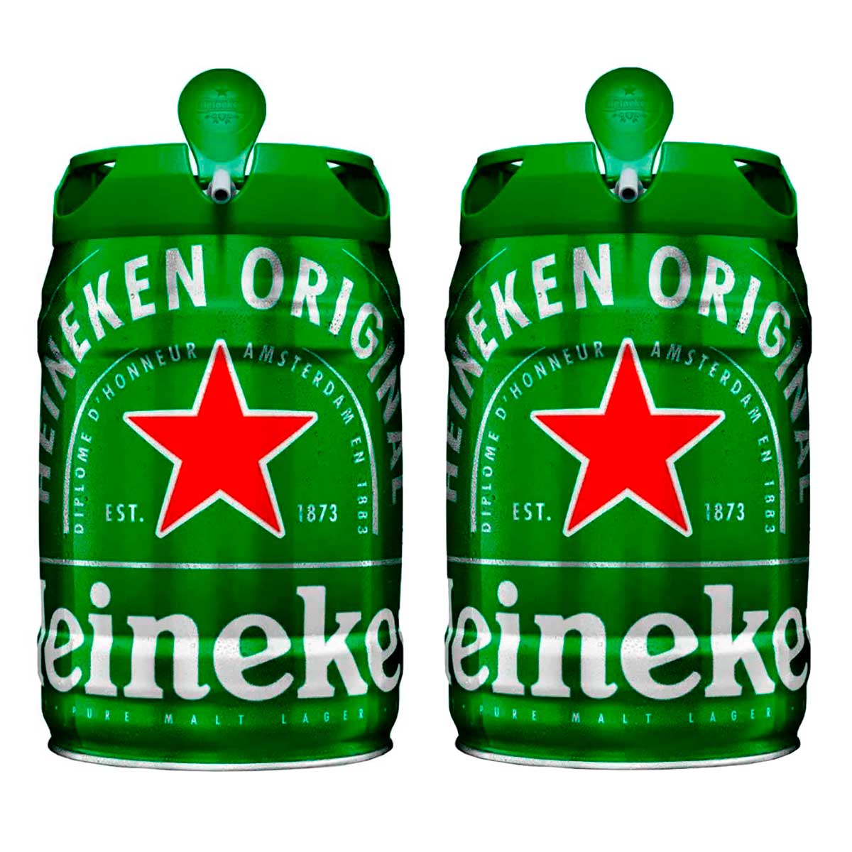 Cerveja Heineken Brasil 5 Litros com 2 unidades