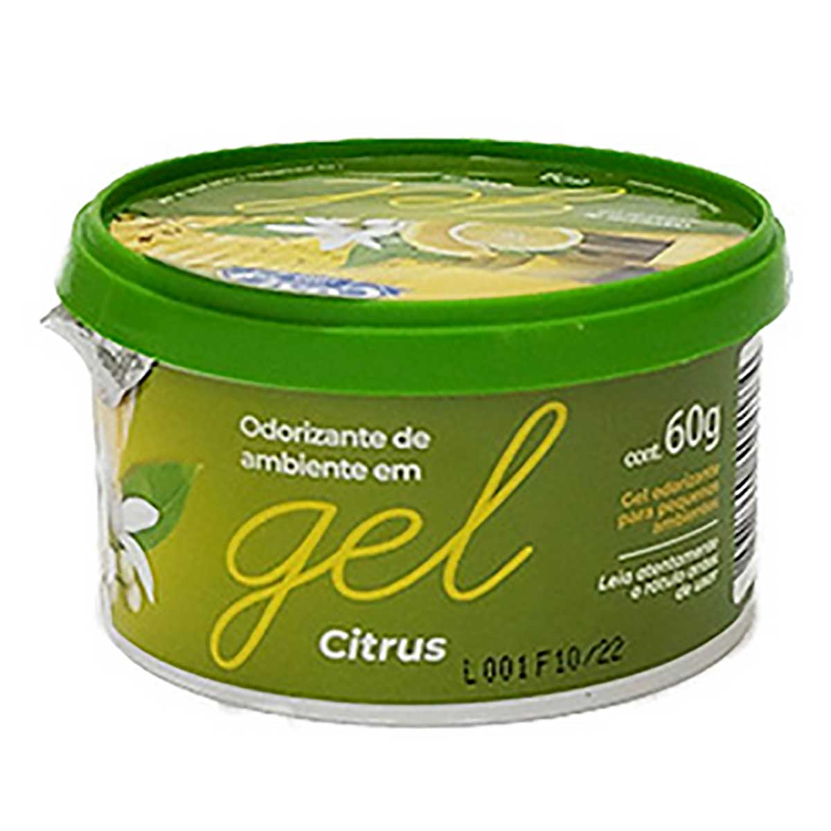 Odorizante de Ambiente em Gel Coala Citrus 60g