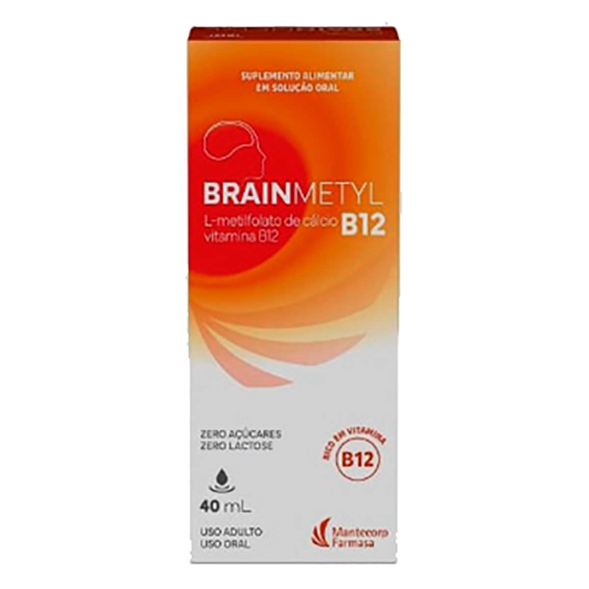 Polivitamínico Complexo B Brainmetyl Solução Oral 40ml