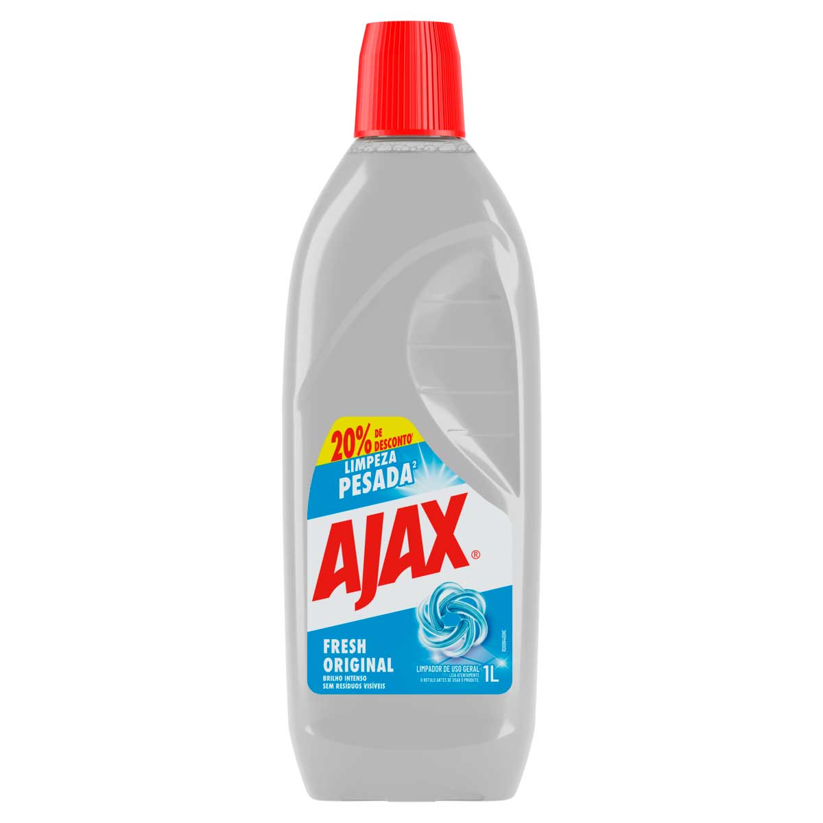 Limpador Uso Geral Ajax Fresh Original Frasco 1l Grátis 20% de Desconto