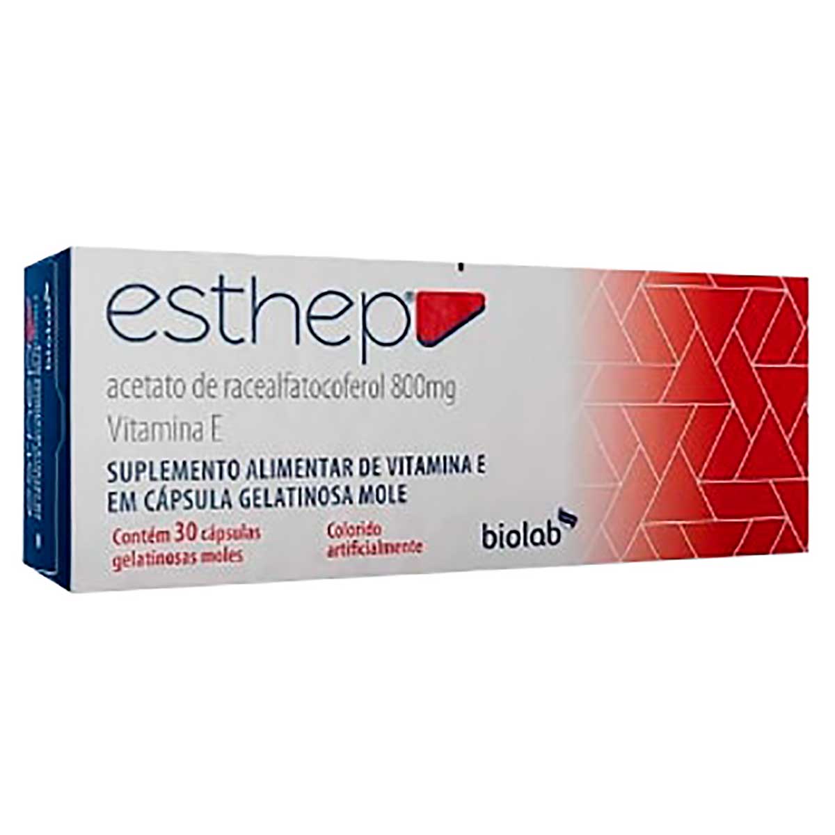 Vitamina E Esthep 800mg 30 Cápsulas