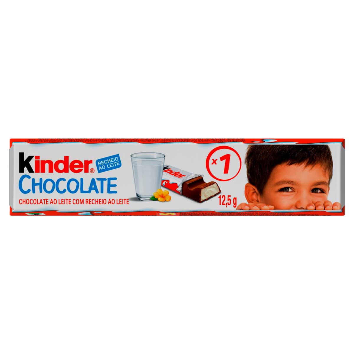 Kinder Chocolate ao Leite 1 Uni 12,5g