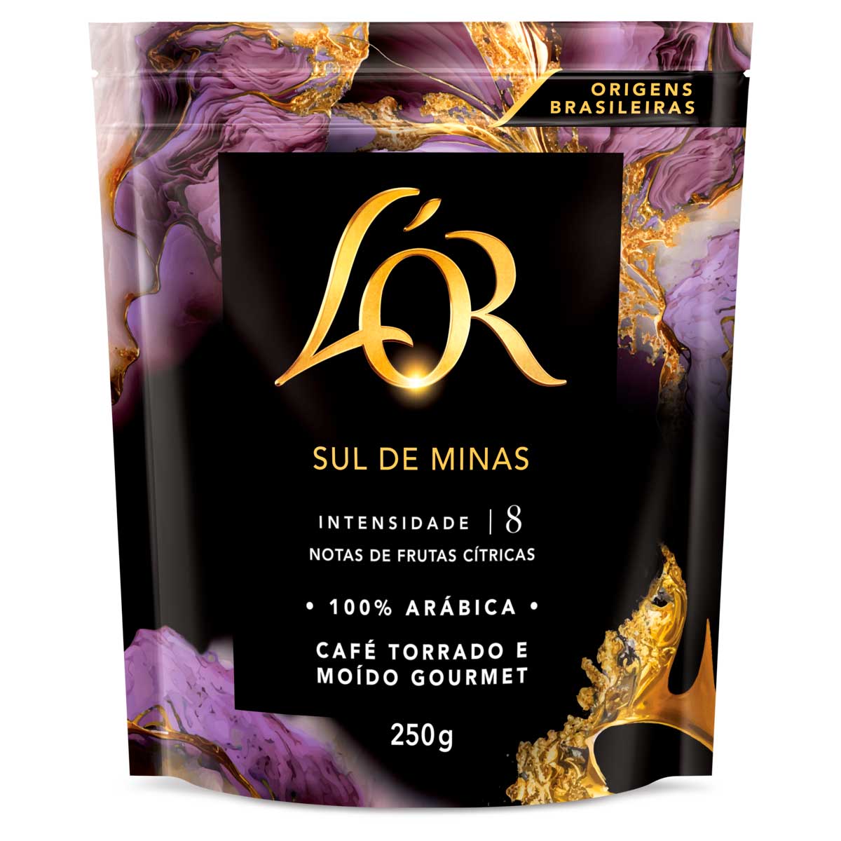 Café em Pó Sul de Minas 100% Arábica L'or Gourmet 250g