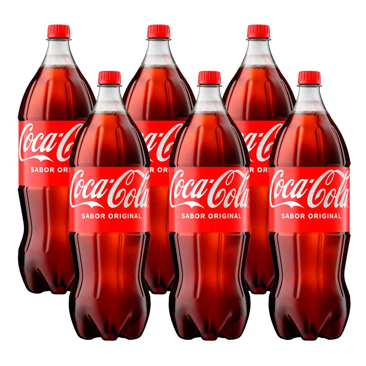 Refrigerante Coca-Cola Garrafa 2 L 6 Unidades