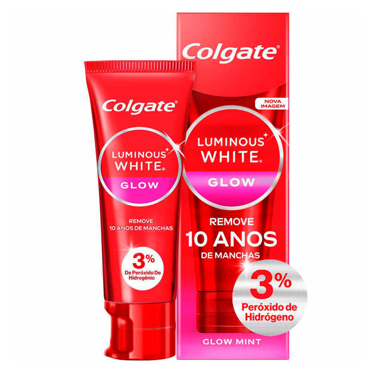 Creme Dental Clareador Colgate Luminous White Glow 70g