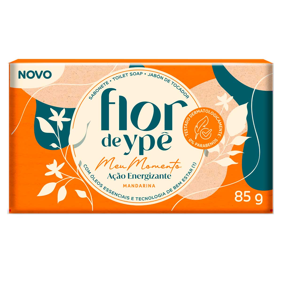 Sabonete em Barra Mandarina Flor de Ypê Meu Momento 85g