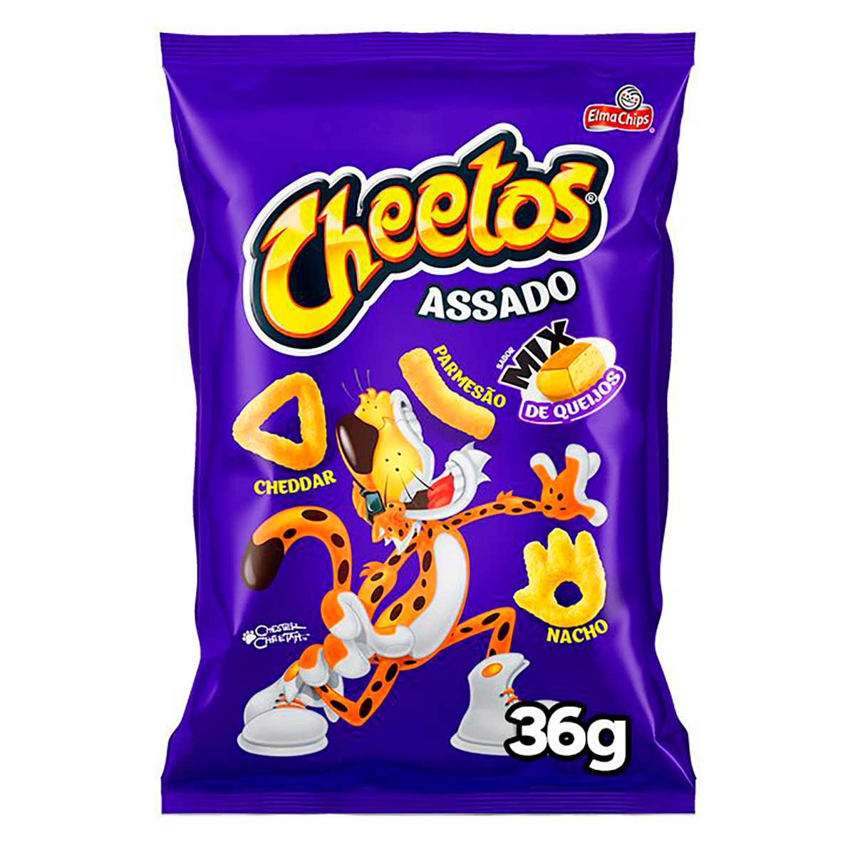 Salgadinho de Milho Mix de Queijos Elma Chips Cheetos 36g