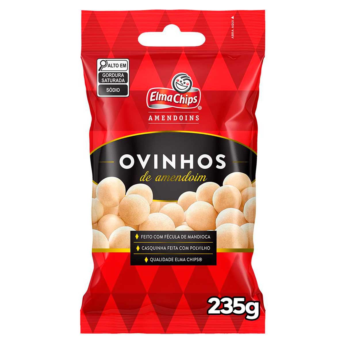 Ovinhos de Amendoim Elma Chips 235g