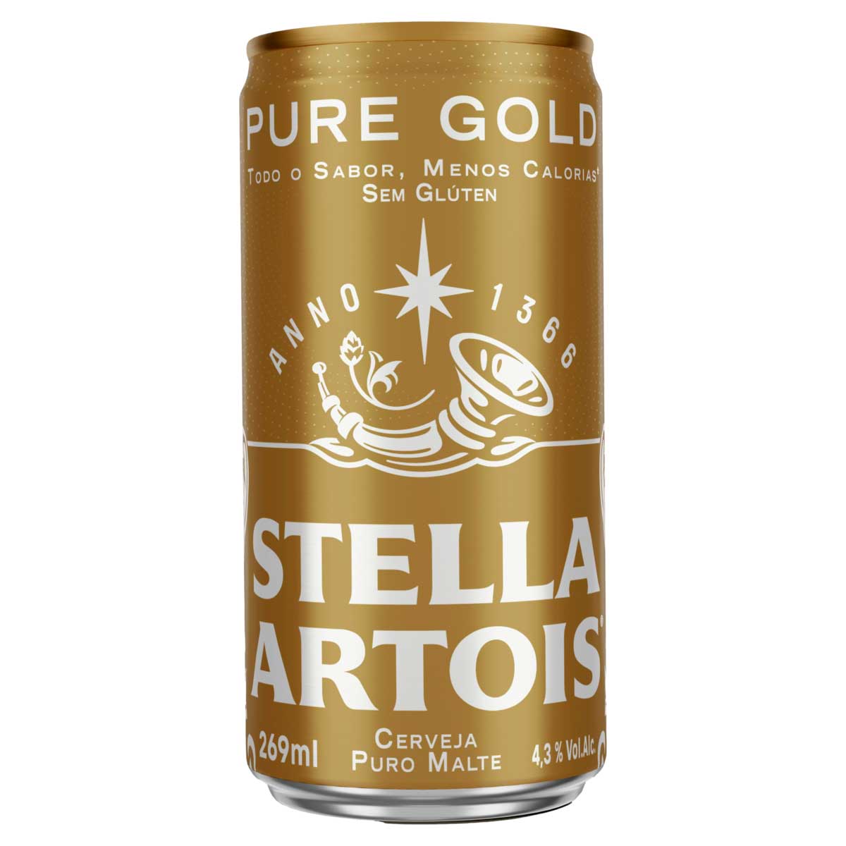 Cerveja Stella Artois Pure Gold Lt 269ml