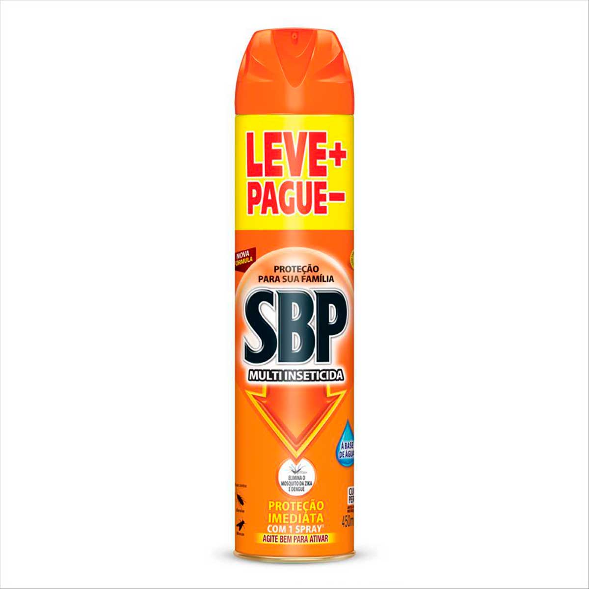 SBP Multi Inseticida Aerossol 450ml Leve+ Pague