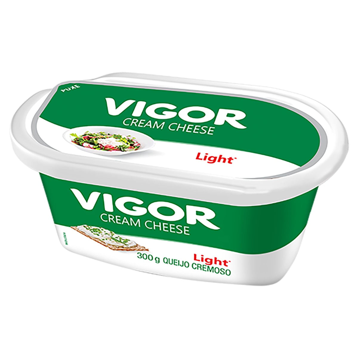 Cream Cheese Light Vigor Pote 300g