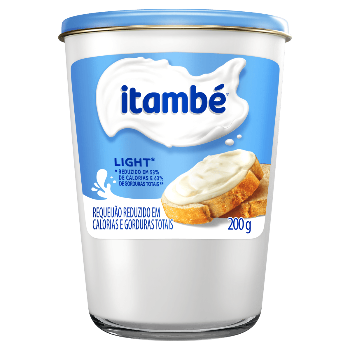 Requeijão Cremoso Light Itambé 200g