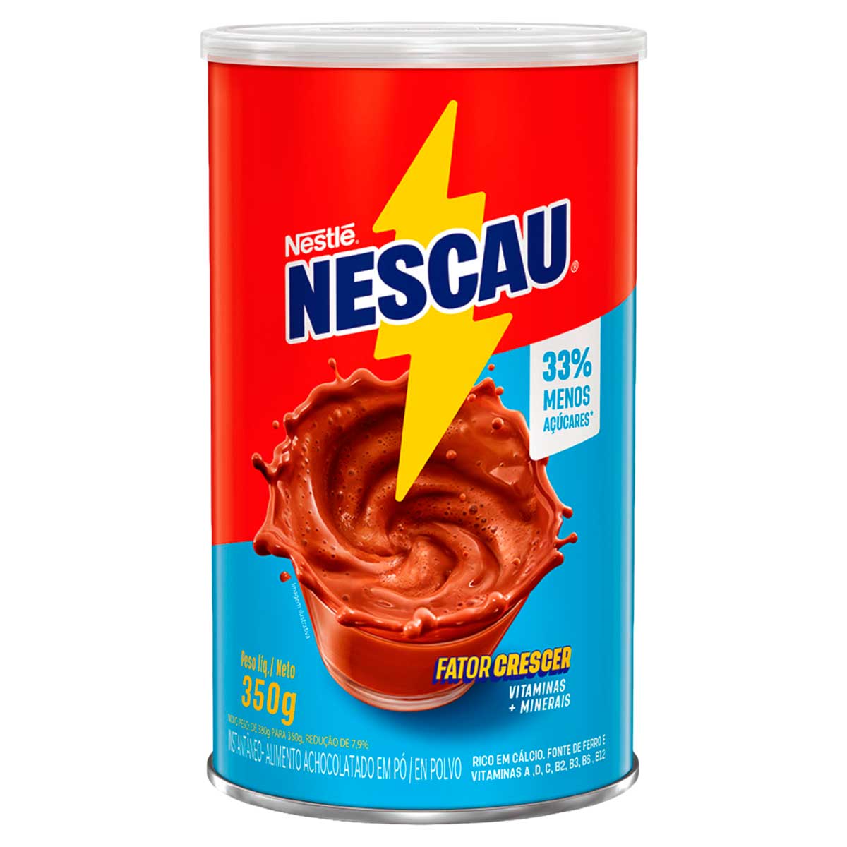 Achocolatado em Pó Nescau Cilíndrico 350g