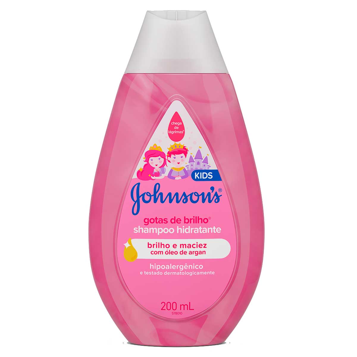 Shampoo Infantil JOHNSON'S Baby Gotas de Brilho 200ml