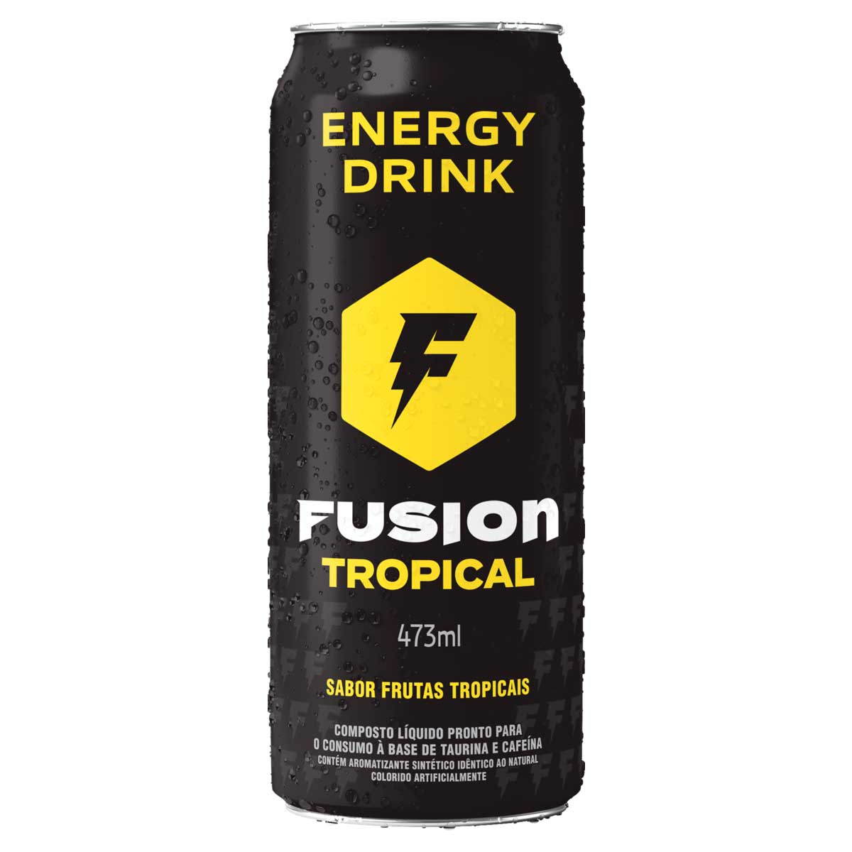 Energético à Base de Taurina e Cafeína Frutas Tropicais Fusion 473ml