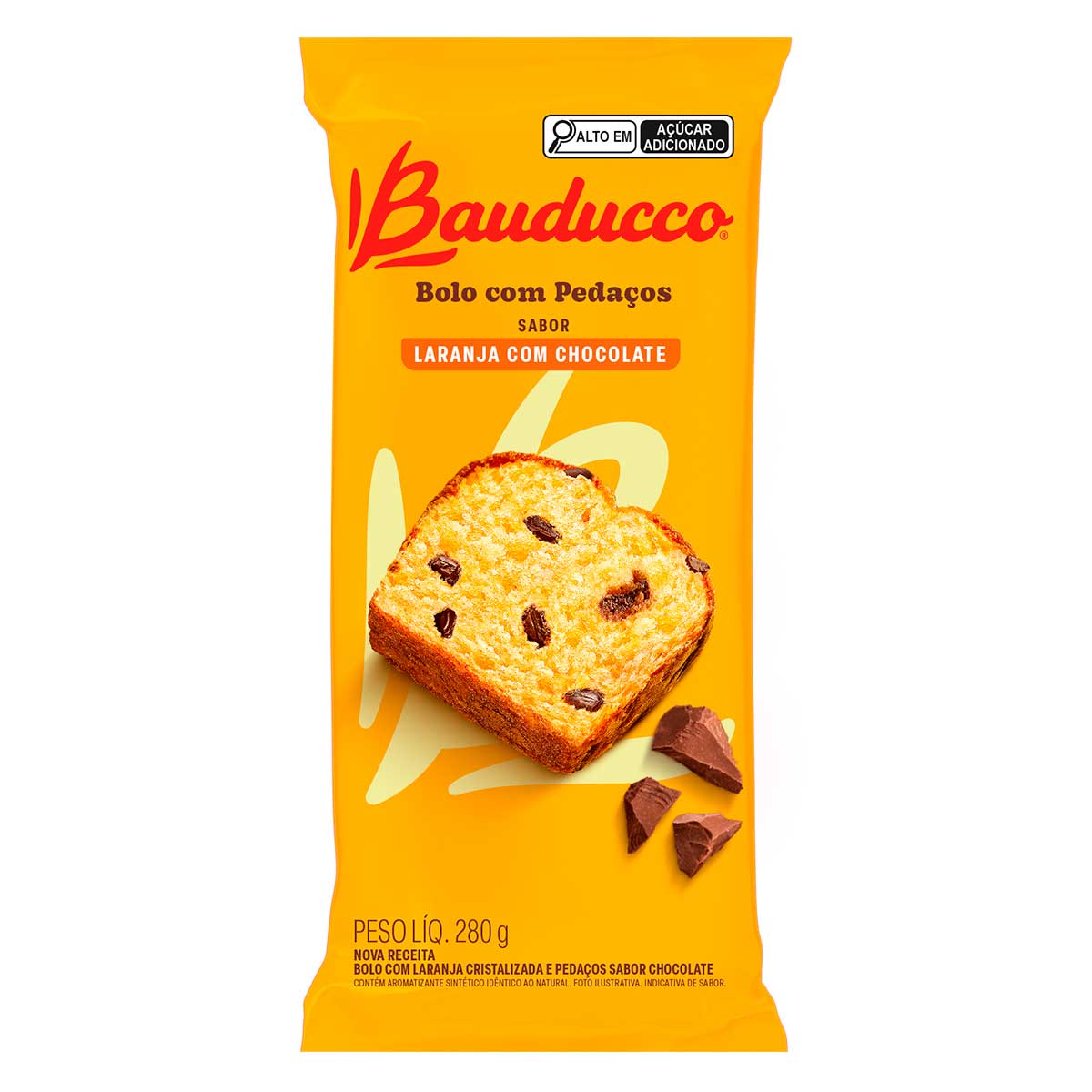 Bolo Sabor Laranja Bauducco 280g