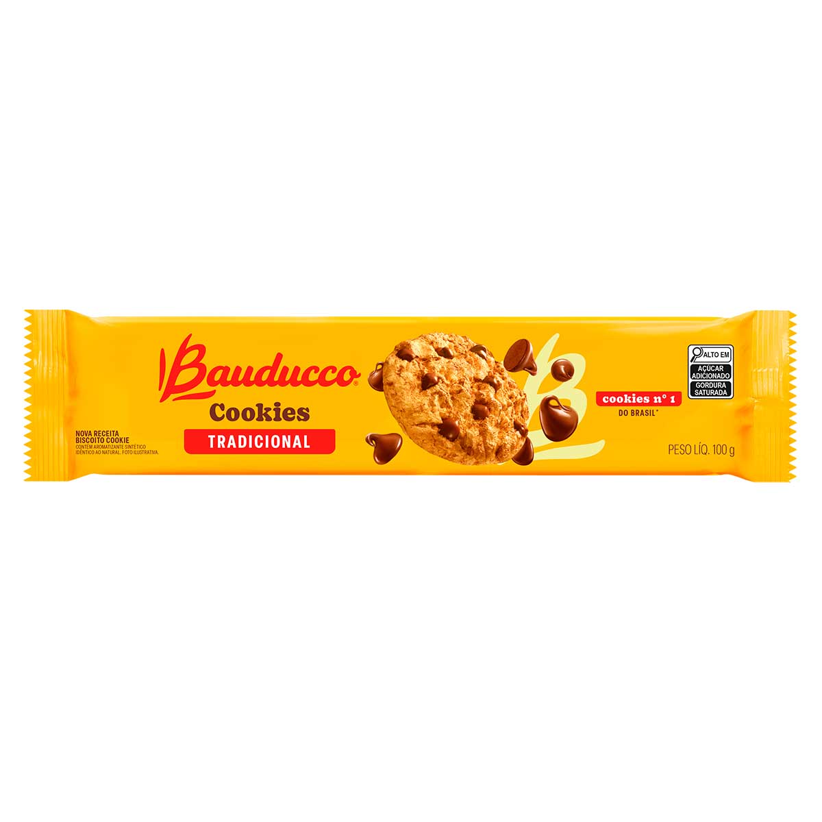 Cookie Doce com Gotas de Chocolate Bauducco 100g