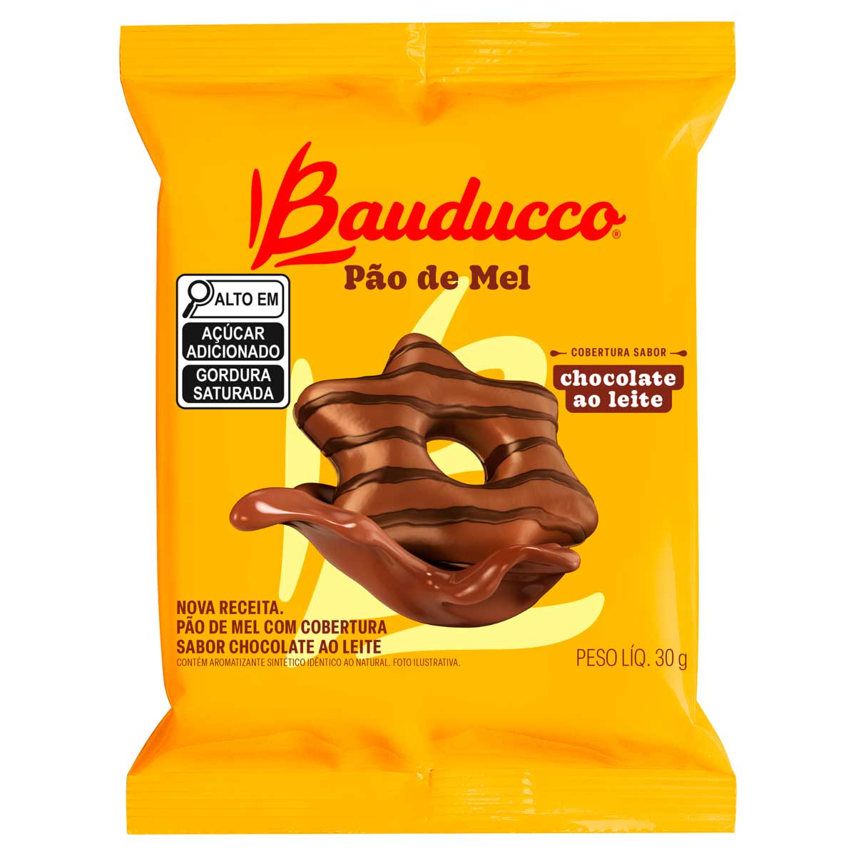 Pão de Mel Bauducco 30g