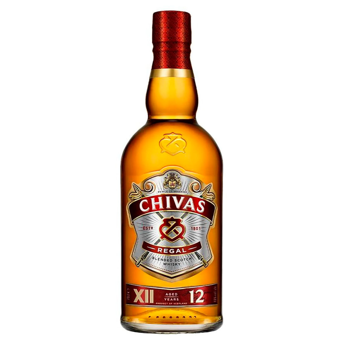 Whisky Chivas Regal Escocês 12 Anos 750 ml