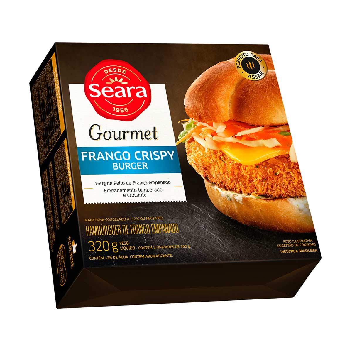 Frango Crispy Burger Seara Gourmet 320g