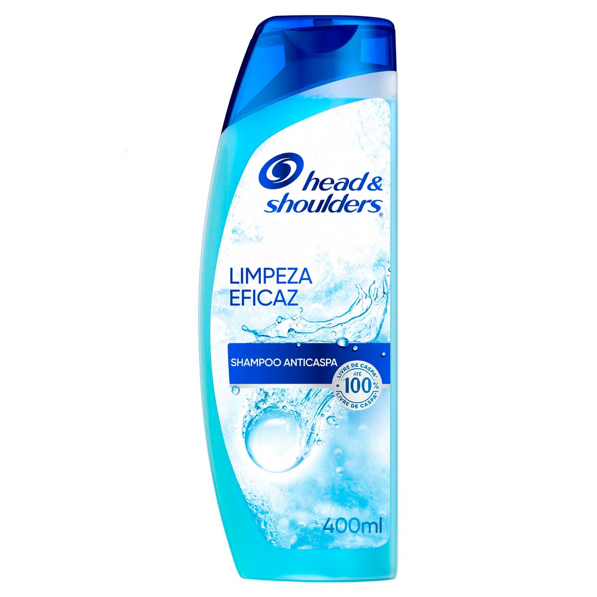 Shampoo Anticaspa Head Shoulders Limpeza Eficaz 400ml