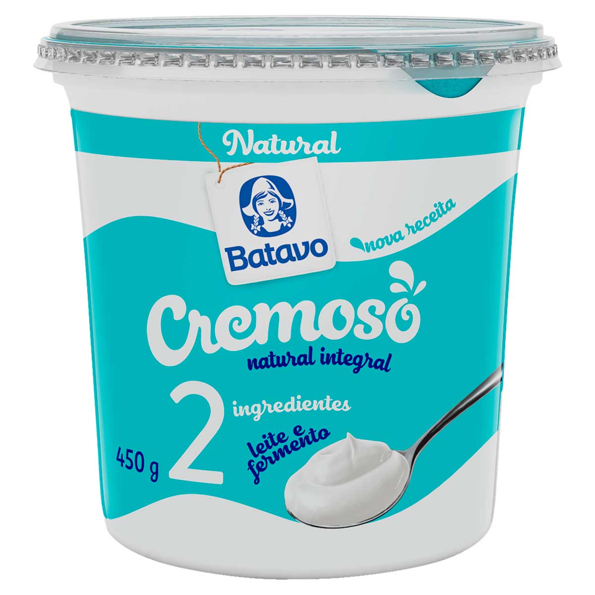 Iogurte Integral Cremoso Batavo 450 g