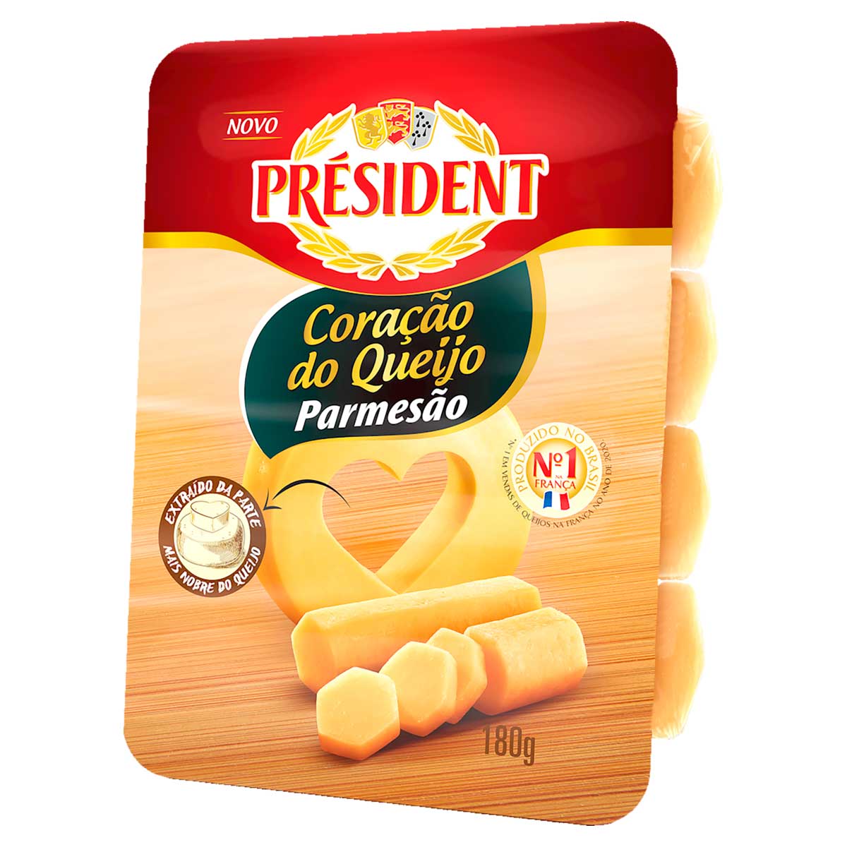 Queijo Parmesão Cilindro Président 180g