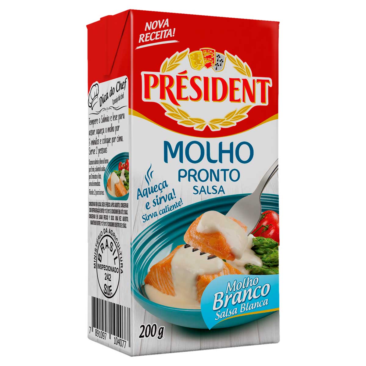 Molho Branco President 200g