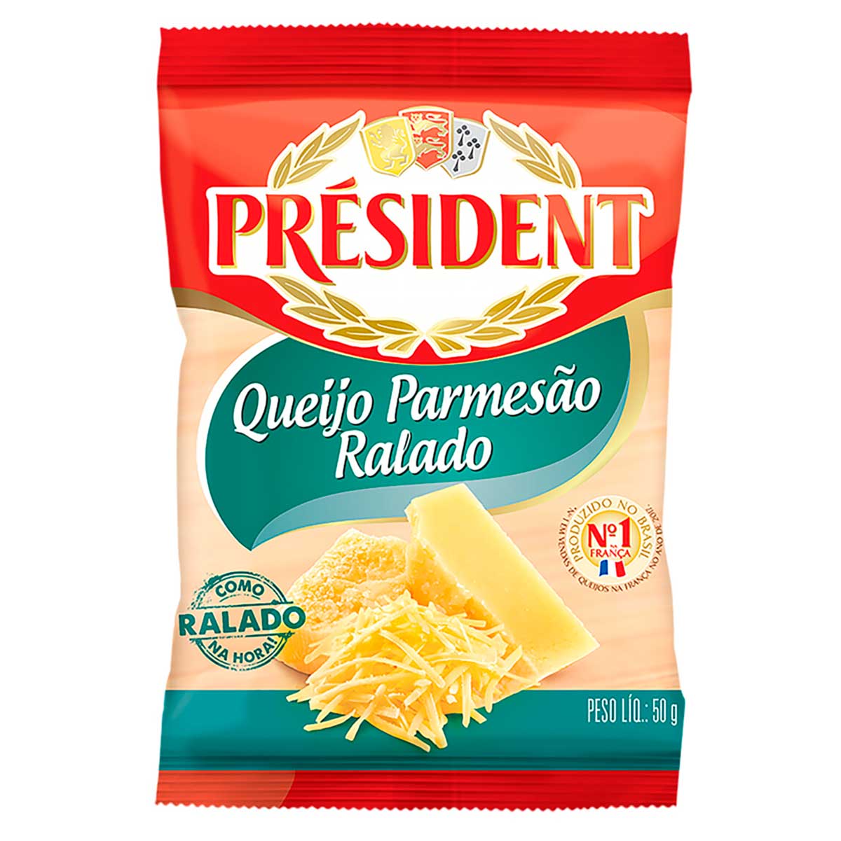 Queijo Parmesão Ralado Président 50g