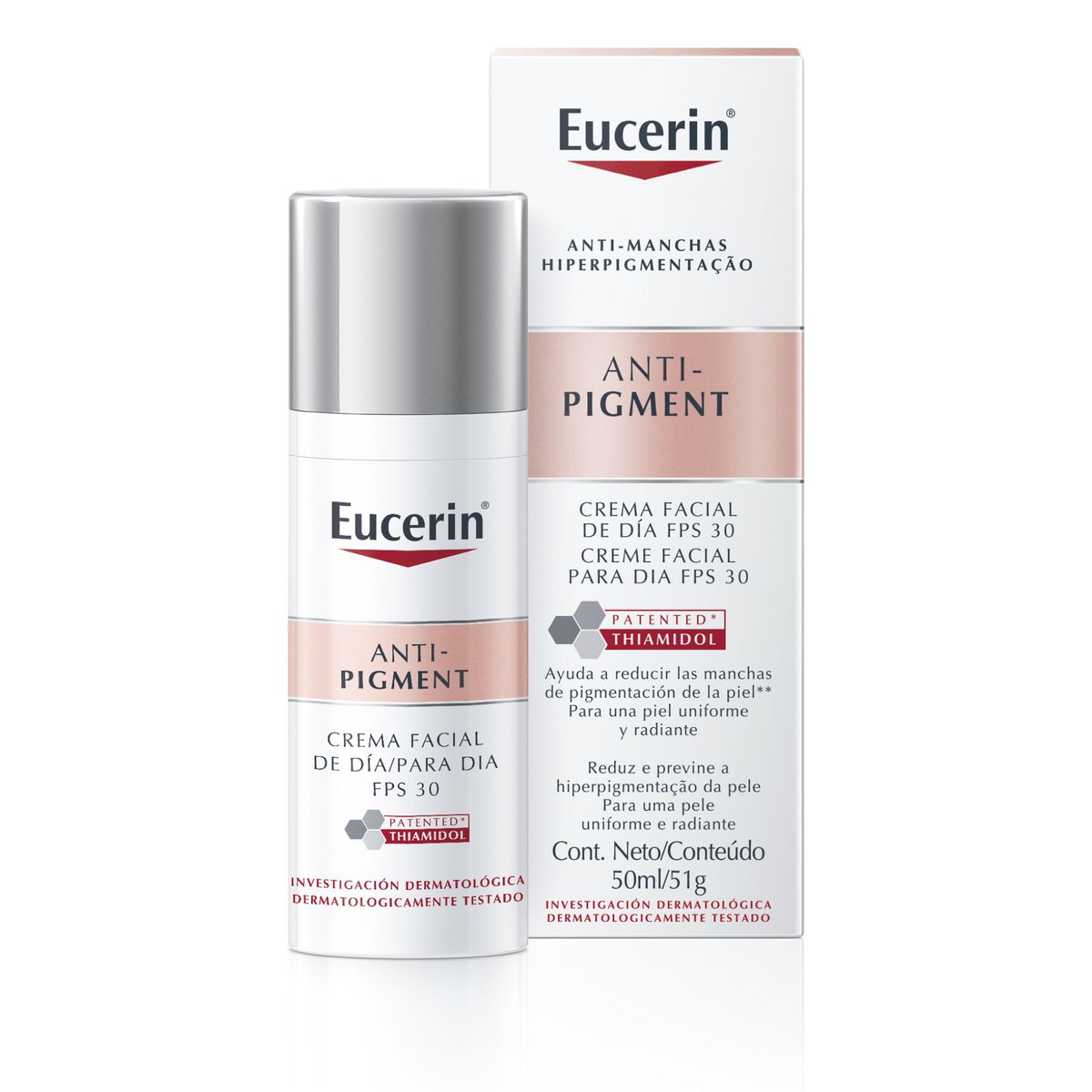 Creme Facial Dia FPS 30 Eucerin Anti-pigment Clareador 50ml