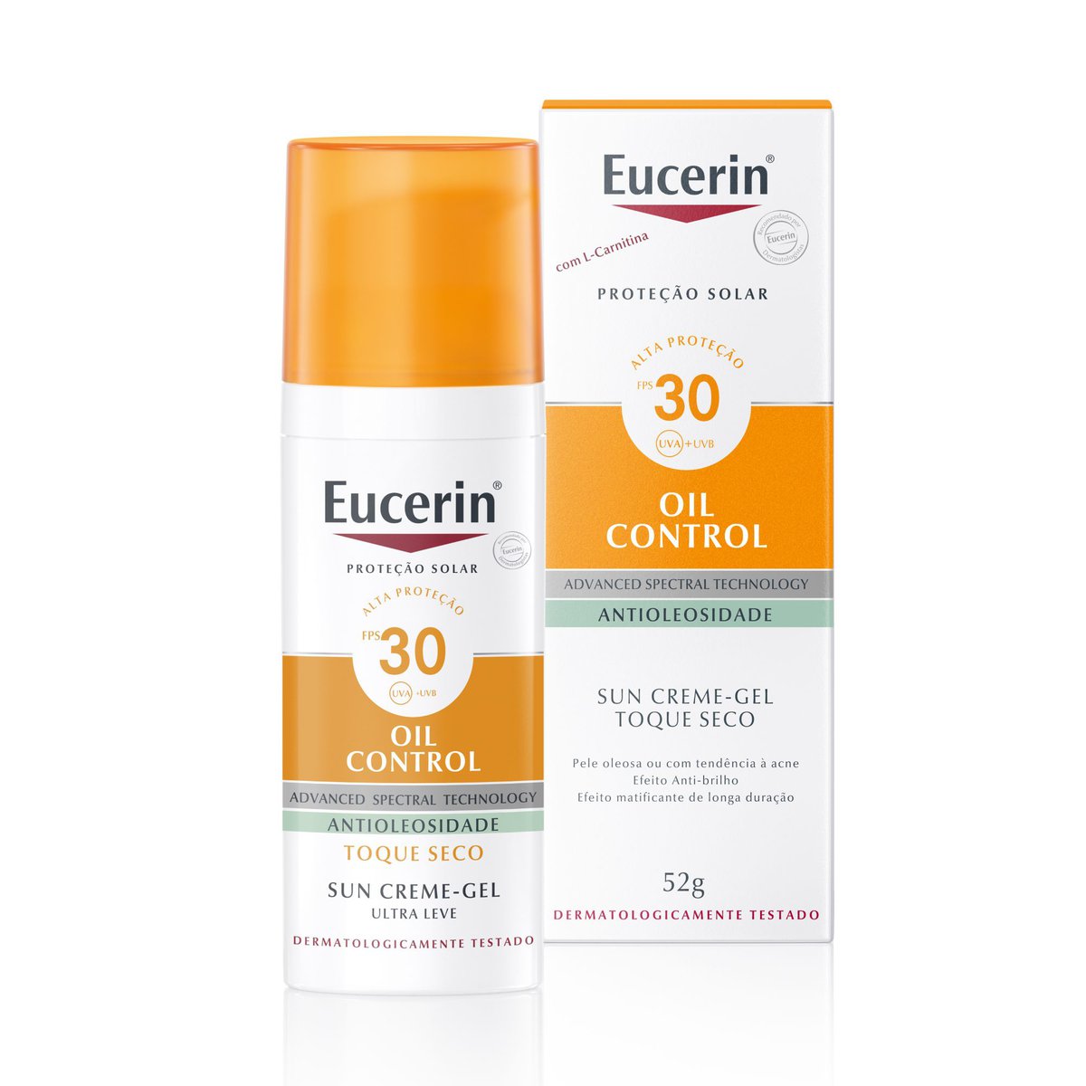 Protetor Solar Facial FPS30 Sun Oil Control Eucerin 50ml