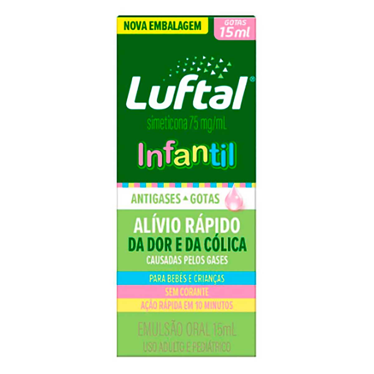 Luftal Infantil Simeticona 75mg/ml Gotas 15ml